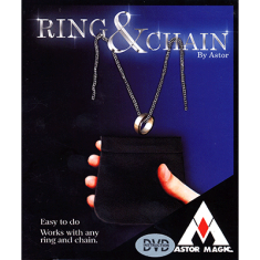 Ring & Chain (DVD included) by Astor Magic 